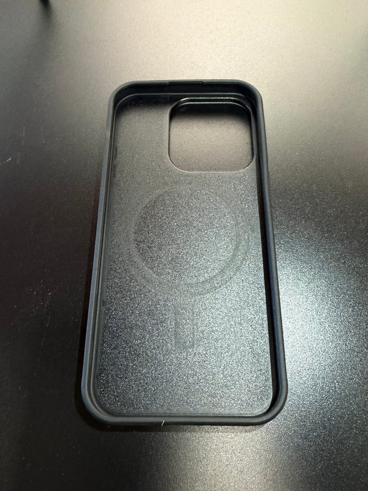 IPhone 15 Forged Carbon Phone Case With Blue Flakes