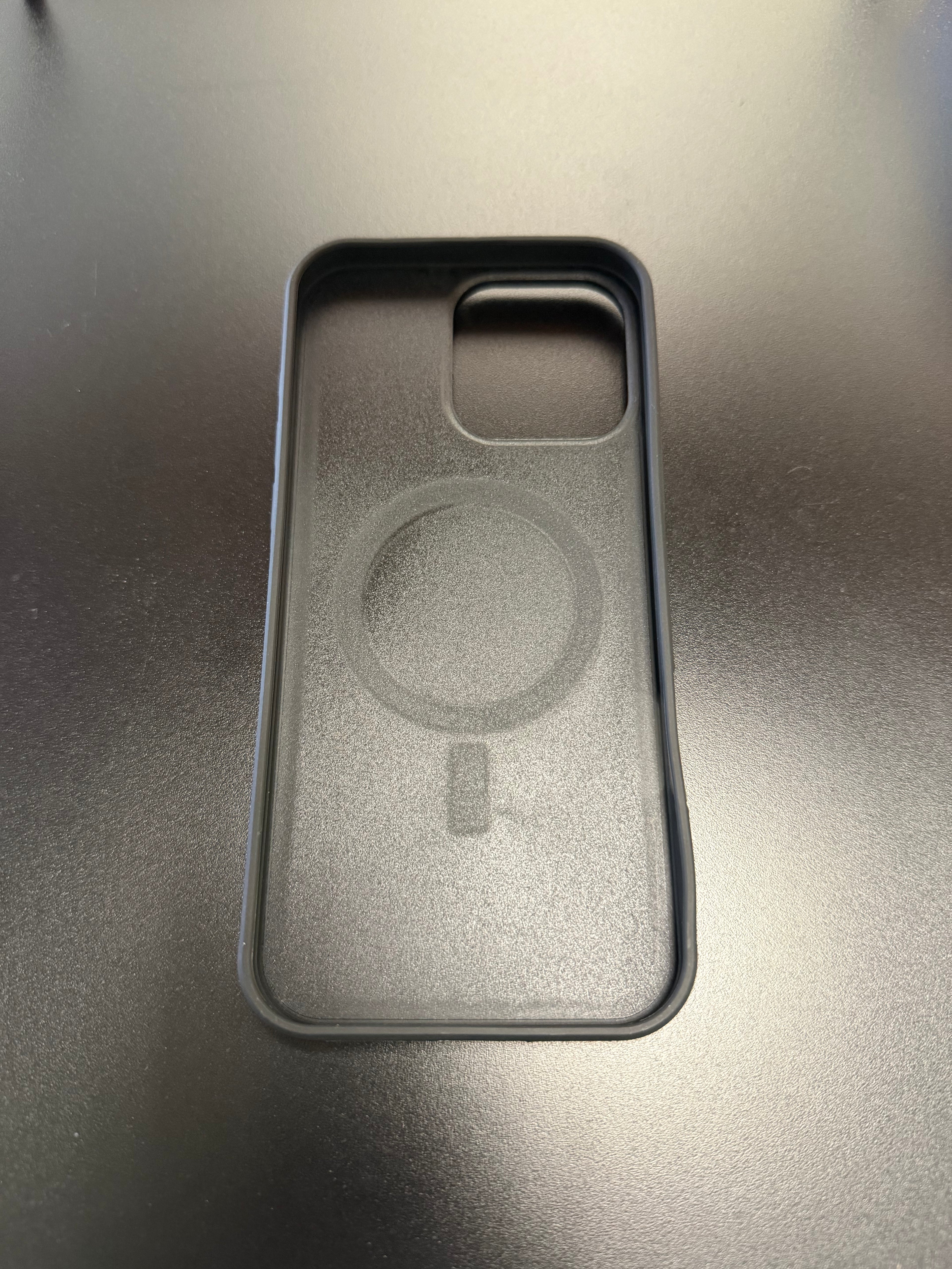 IPhone 16 Pro Max Forged Carbon Case With Gold And Blue Flakes